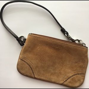 Coach Leather Wristlet